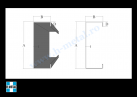 Profil ambutisat otel C 125x2.0x5000 mm 1