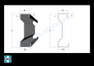 Profil ambutisat otel Sigma 250x2.0x2000 mm 1