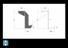 Profil ambutisat otel Z 300x1.5x3000 mm 1