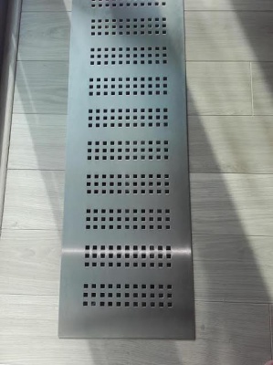 Grile metalice pentru aerisire pardoseala din otel inoxidabil